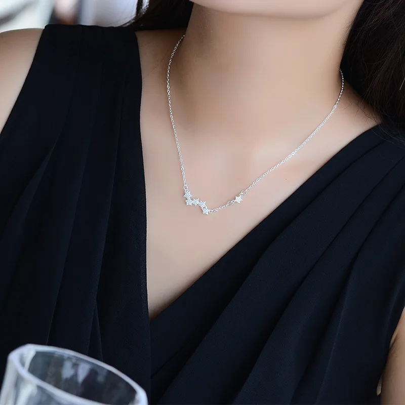 Женское ожерелье из серебра 925 пробы с подвеской | Украшения и аксессуары