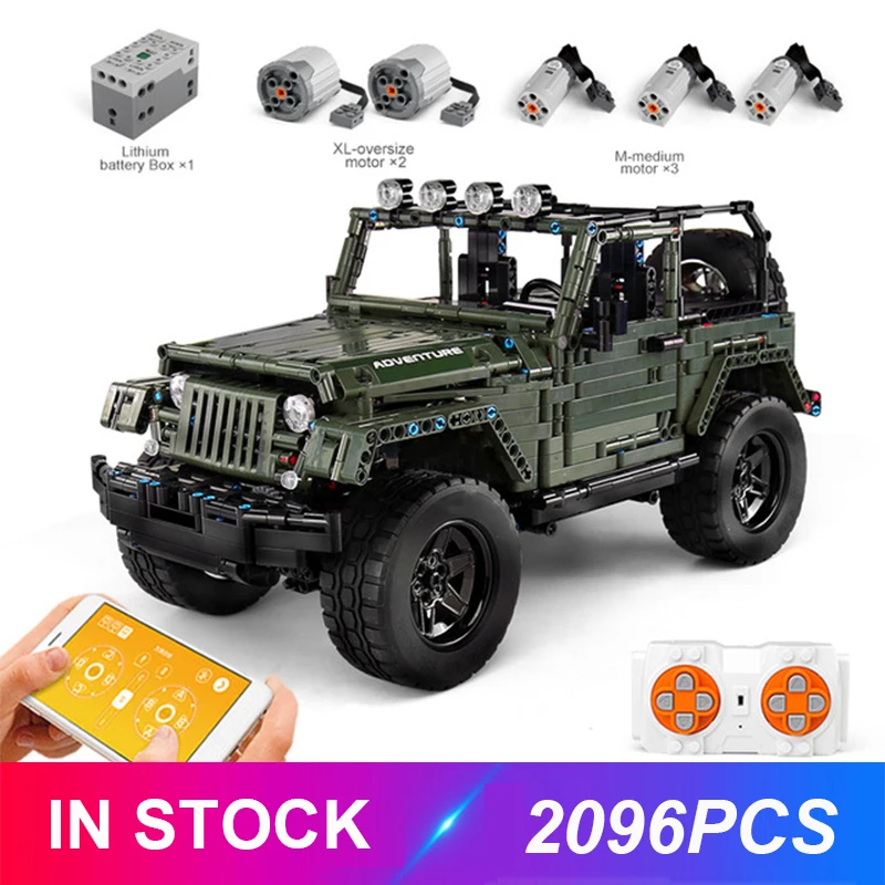 Пресс форма для King 13124 RC джипа Wrangler Приключения внедорожный Совместимость MOC 30014