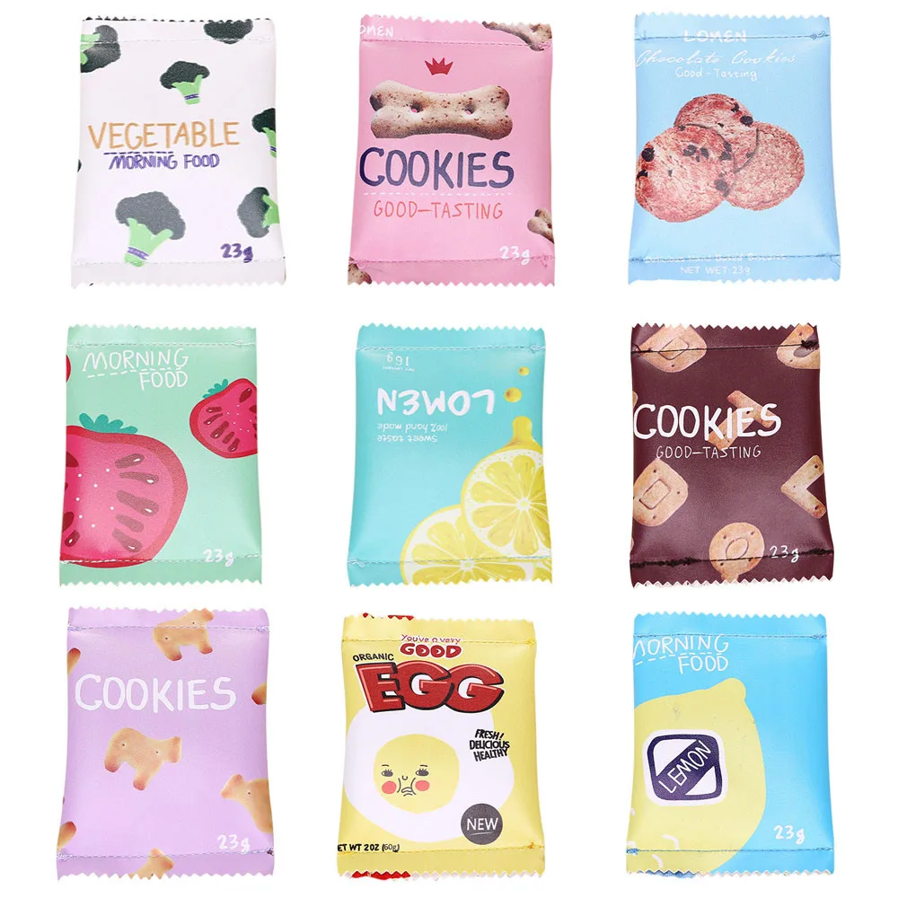 Женские кошельки Маленький модный брендовый кожаный кошелек имитация закусок с