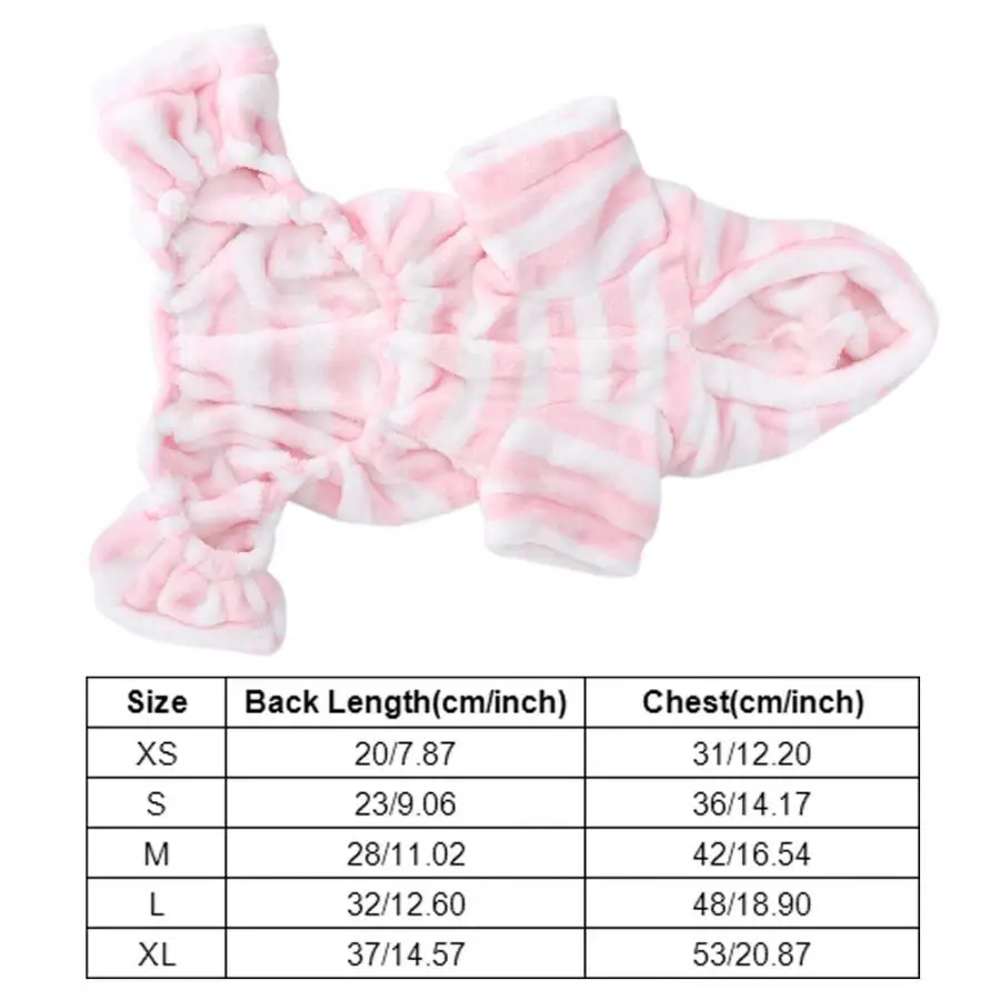 Коралловый флис розовая полоска Осень-зима четыре фута толстовки для домашних