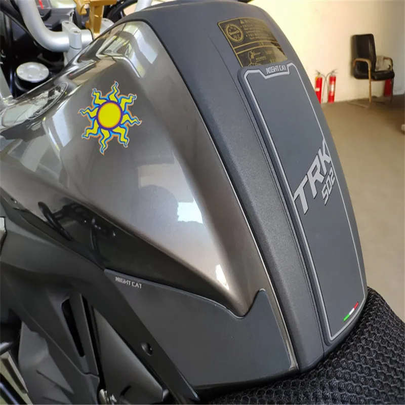 For Benelli TRK502 TRK 502 502X Motorcycle Tank Pad Protector Sticker Decal Gas Knee Grip Traction | Автомобили и мотоциклы