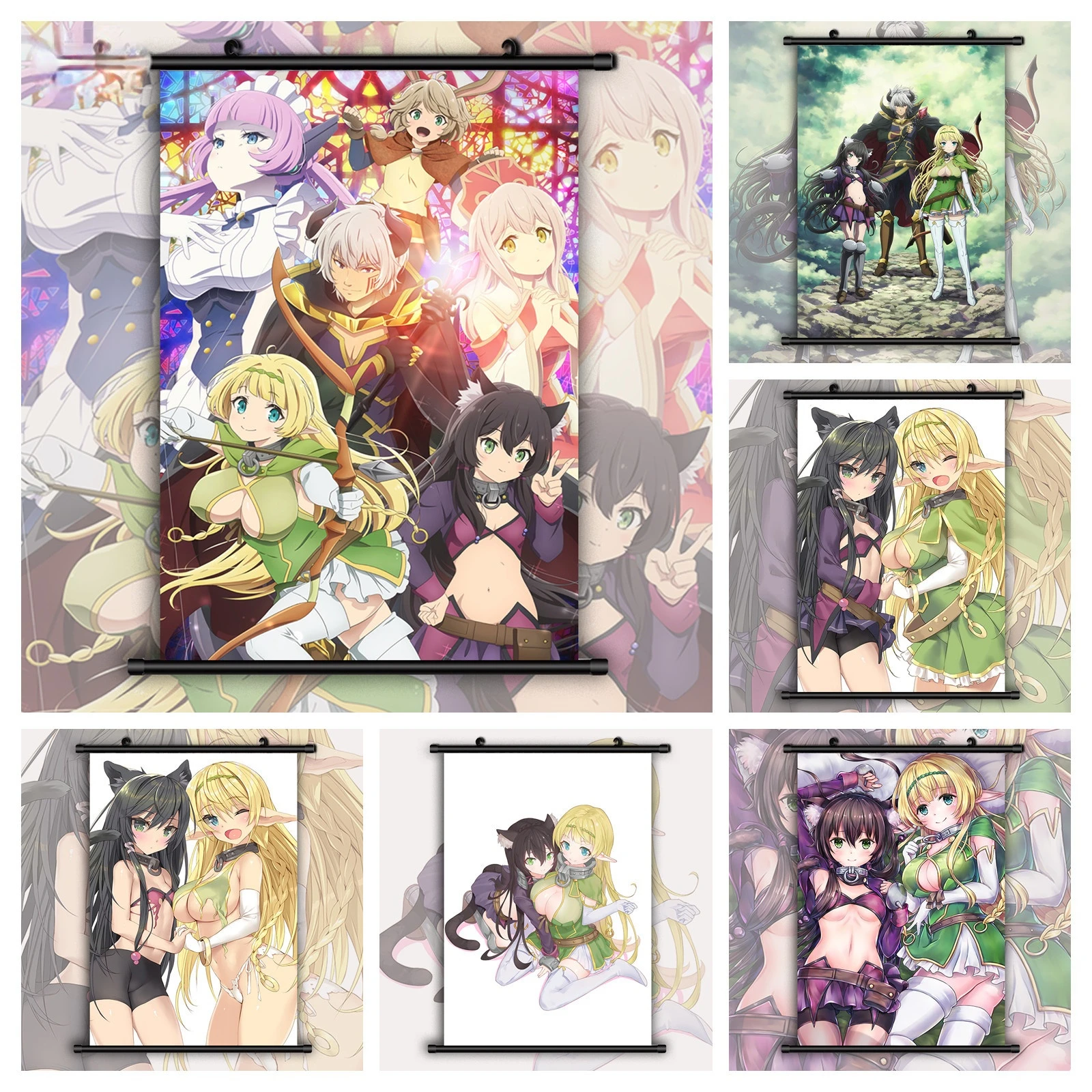 

Anime Posters How Not To Summon A Demon Lord Shera L. Greenwood Rem Galeu Canvas Painting Wall Art Home Decor Wall Decor Posters