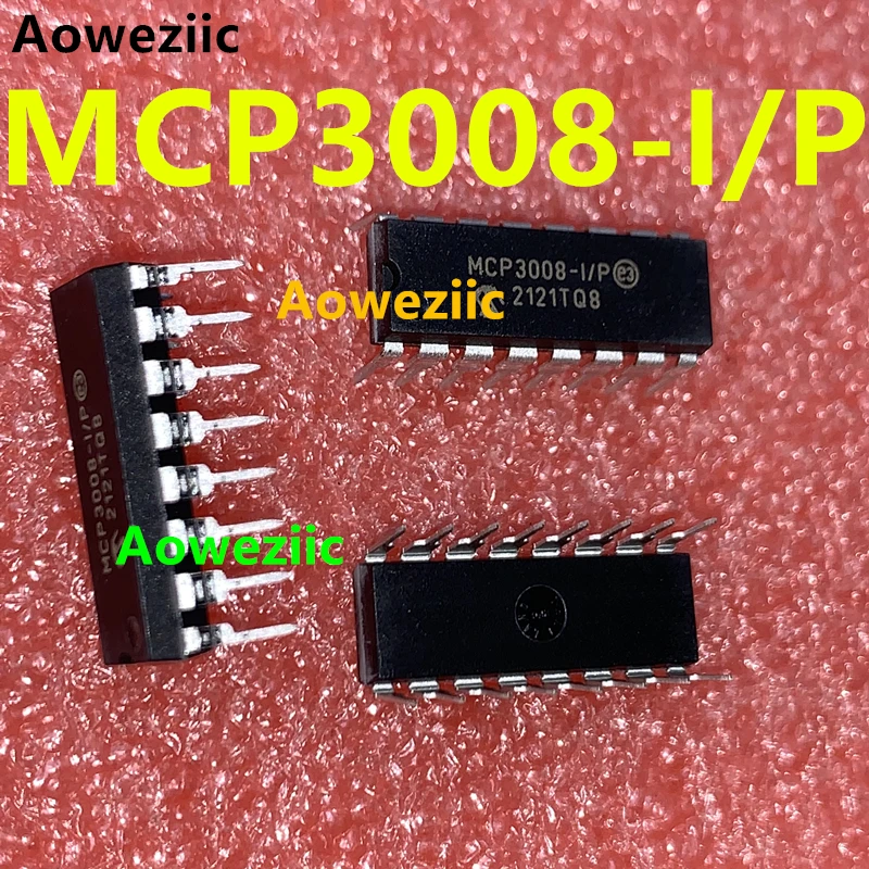 Aoweziic 1～5～10Pcs MCP3008-I/P MCP3008 DIP-16 SPI Serial Interface IC Analog-To-Digital Converter Chip New Imported Original on -> Aoweziic 1-5-10 шт. MCP3008-I/P MCP3008 DIP-16 SPI Интерфейсный микросхема преобразователя аналогово-цифрового сигнала Но