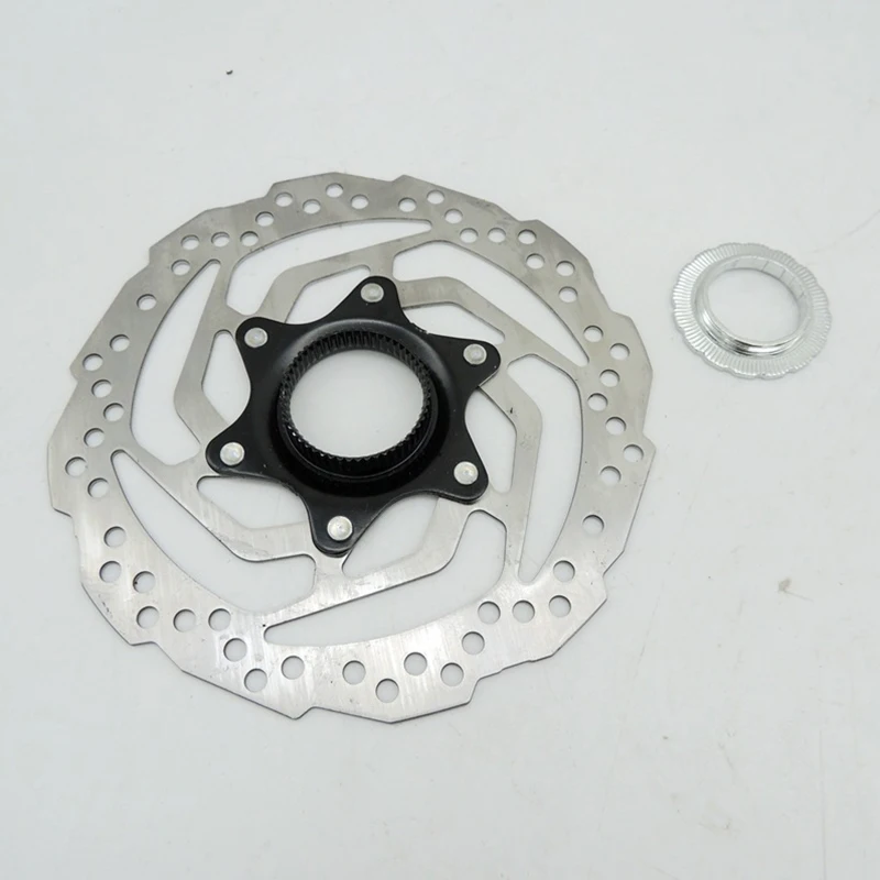 

SM-RT10-S MTB Mountain Bike Disc Brake Rotor Center Lock Rotor 160mm with Lock Ring