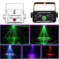 new beam light sound controller party stage lighting 90 240v rgb dj disco line scanner christmas wedding bar laser projector