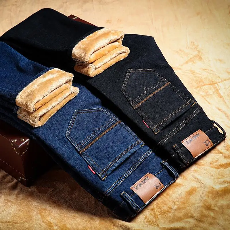 

New Arrivals Men's Fashion Jeans Ripped Denim Pants Fashion Casual Loose Trousers