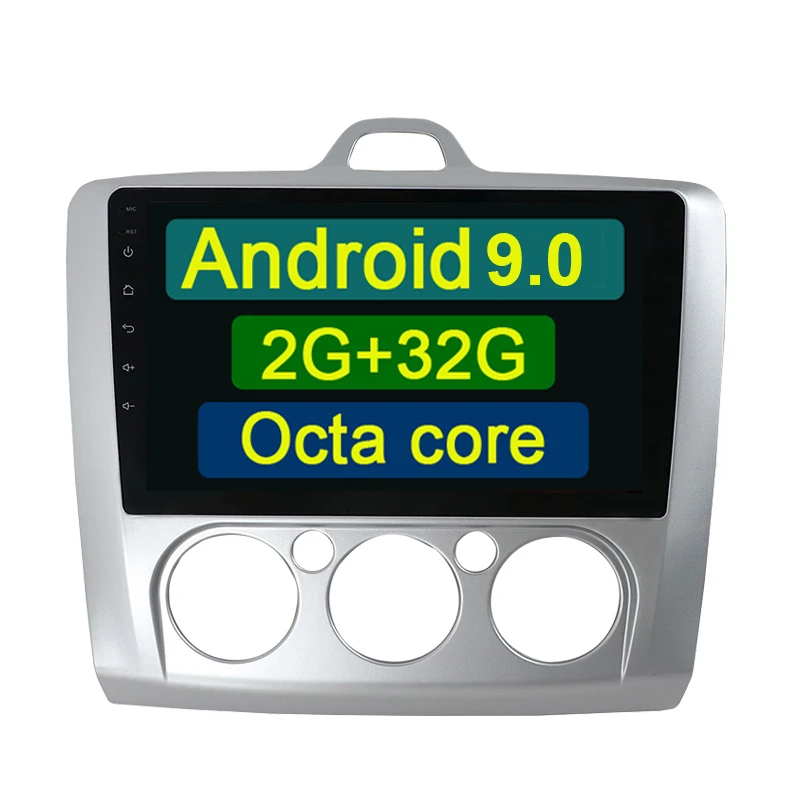 2G 32G Bosion 4/8 core 2 din для Ford Focus 2009 Android 8/9 Авторадио автомобильный мультимедийный плеер gps навигация головное устройство с wifi BT USB - Цвет: 2G 32G