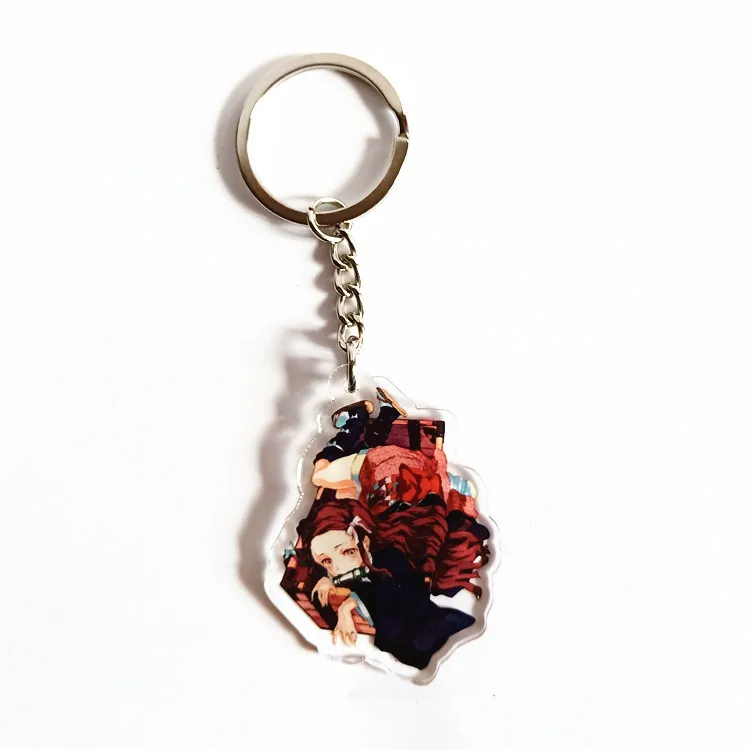 Брелок для ключей из акрила с аниме рассекающий демонов киметану нет айбы 19