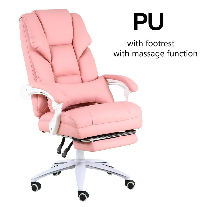 

Офисное мягкое и удобное кресло, компьютерное кресло, удобные игровые кресла для дома, кресло для босса, поворотное подъемное кресло, розовы...