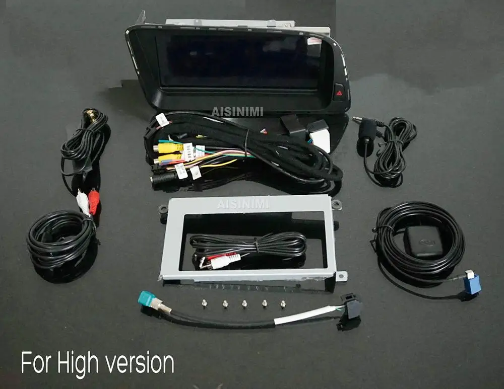 AISINIMI Android 8,0 автомобильный Dvd Navi плеер для автомобиля AUDI Q5 2009- монитор Дисплей gps аудио стерео Авто сенсорный экран все в одном ПК