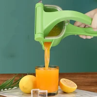 cold press plastic juicer manual extractor filter lemon orange squeezer tomato hand slow espremedor de laranja kitchen utensils