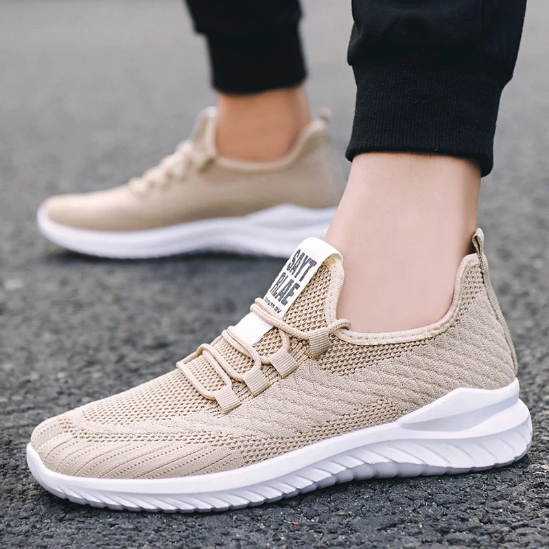 Men's Sports Shoes 2020 Men's Cushion Shoes Soft and Comfortable Jogging Men's Shoes Outdoor Large Size Sports Shoes Men