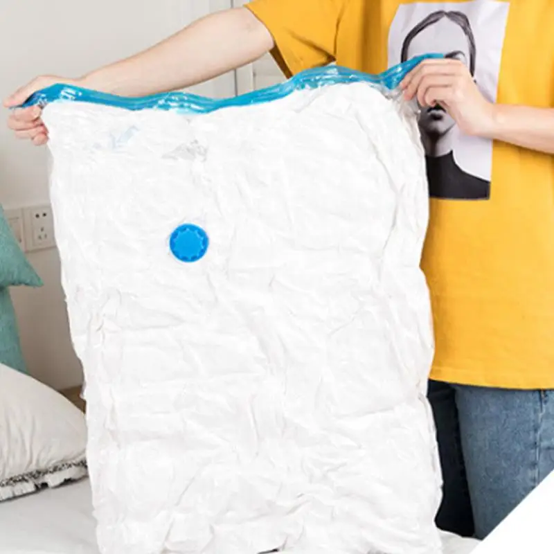 

1x Vacuum Storage Bags Seal Compress Organizer for Clothes Quilt Space Saving 60*80cm