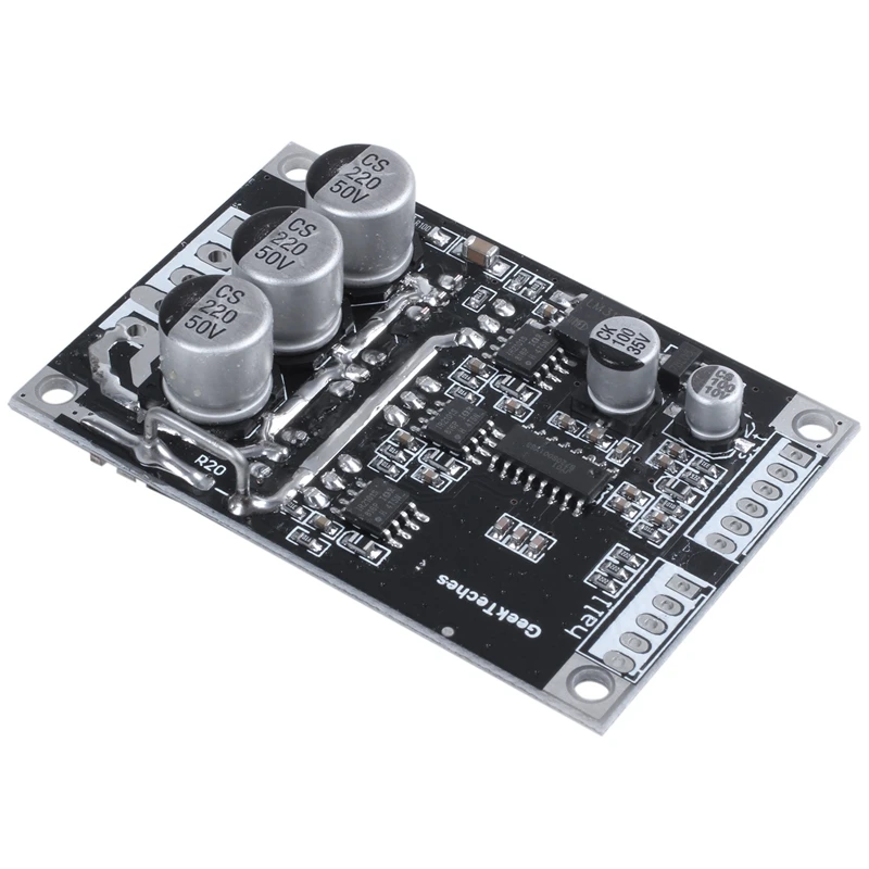 DC 12 V 36 500W Бесщеточный контроллер двигателя Холла сбалансированная плата