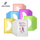 Бумажные патчи для наращивания ресниц, накладки под глаза для наращивания ресниц, подушечки под глаза, 7 цветов, бумажные патчи под глаза, 100 шт.