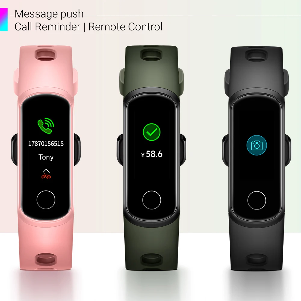 Смарт часы Huawei Honor Band 5i умные с пульсометром и управлением музыкой новые usb