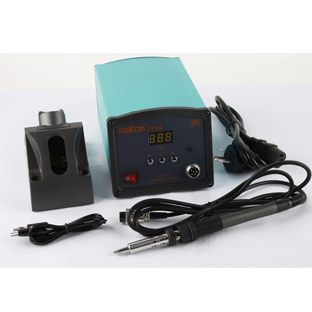 

High frequency soldering station 150W intelligent temperature adjustment lead-free anti-static electric iron eddy vortex BK3300A