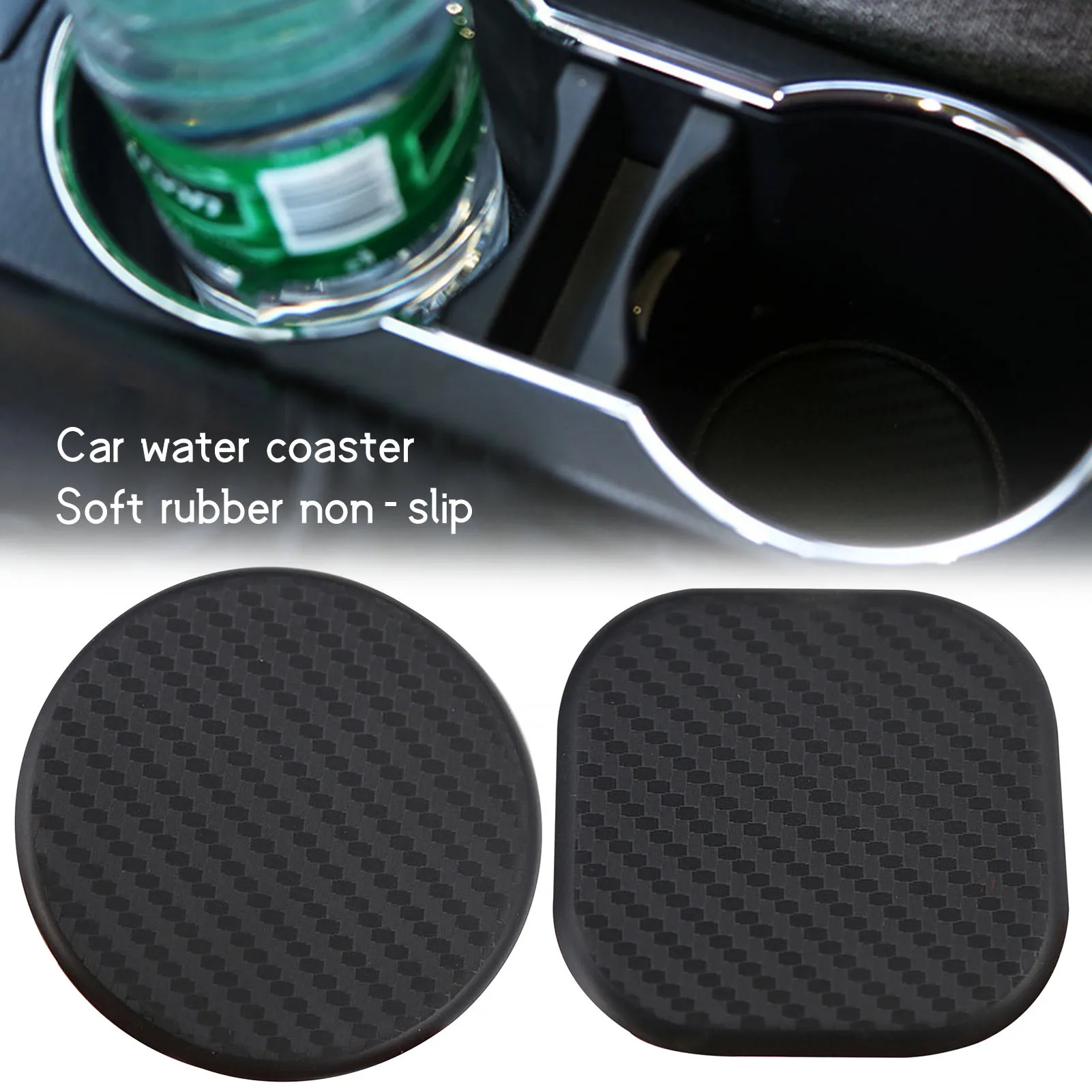 

Универсальный автомобильный держатель для чашки автомобильный подставки Противоскользящий коврик для стайлинга автомобилей силиконовые ...