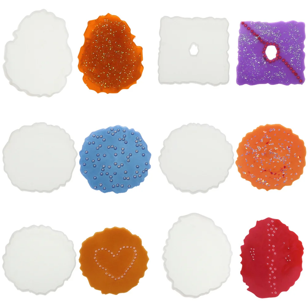 Полимерные формы для кастинга силиконовые горки украшения дома из полимерной