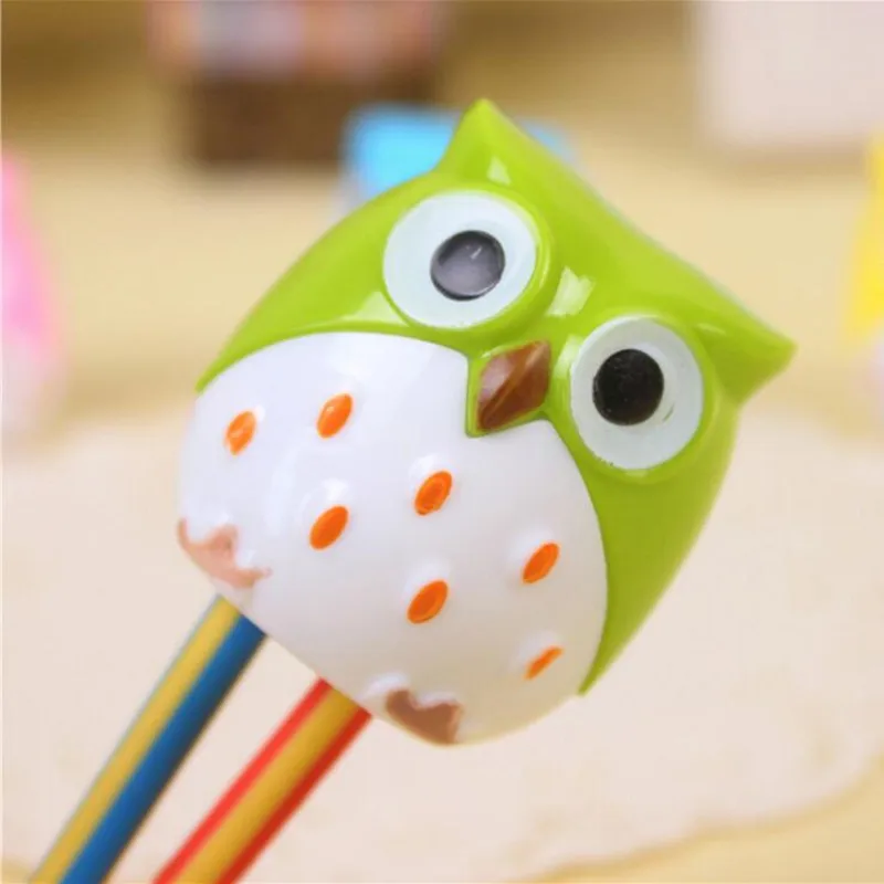 1 шт./лот Kawaii сова дизайн двойное отверстие мультфильм Животные подарок для детей