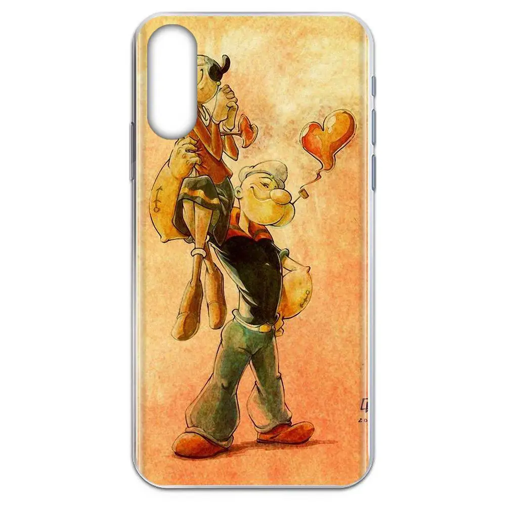 TPU узоры для Huawei Honor Mate 7 7A 8 9 10 20 V8 V9 V10 V30 P40 G Lite Play Mini Pro P Smart Olive Oyl | Мобильные телефоны