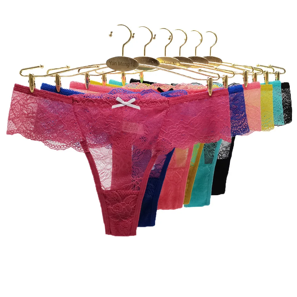 

Women's thong / t-pants lace women's hollow thong