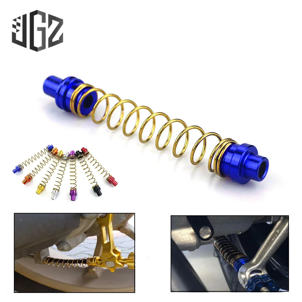 

Motorcycle Colorful Universal Stainless Steel Retractable Brake Springs For Kawasaki Yamaha Honda Vespa Aprilia KTM BMW Triumph