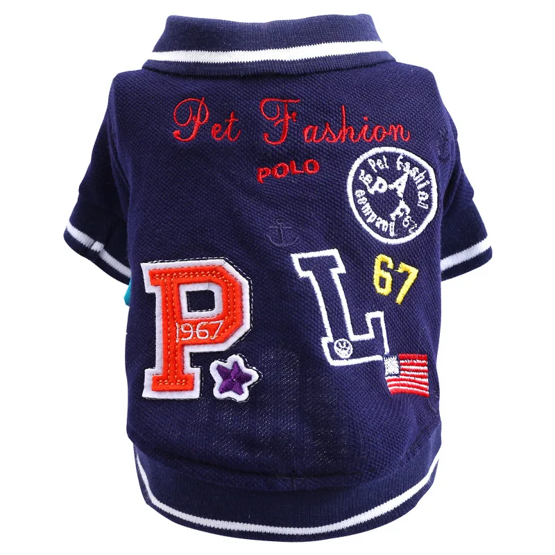 Рубашка для кошек и собак летняя одежда домашних животных йоркширского пуделя