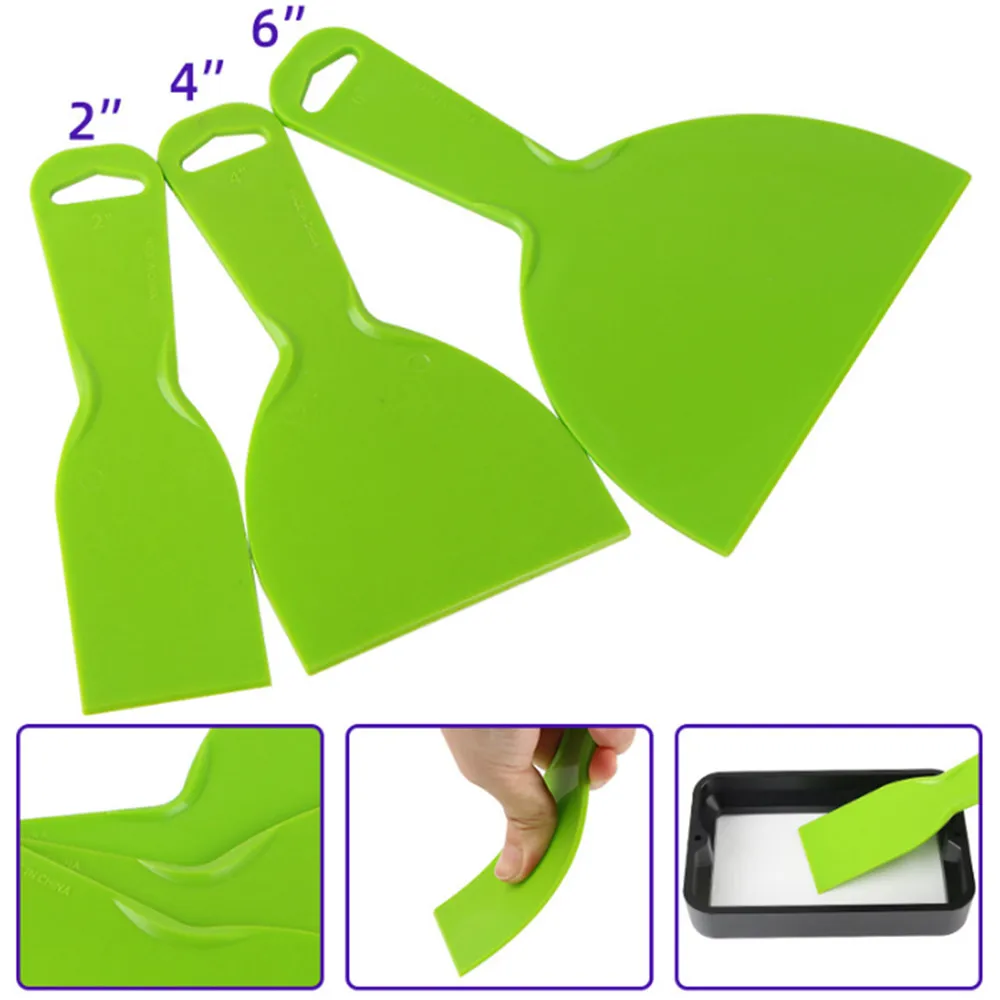 

Скребки для печати 3 шт./компл. специальный инструмент из смолы 2/4/6 дюйма для DLP SLA, детали для 3D-принтера, инструмент для удаления лопаток для ...