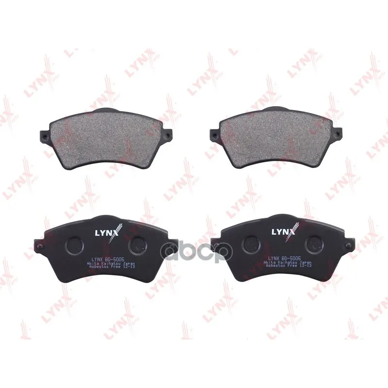 Disc Brake pads | Front Land Rover Freelander (LN) 98-06 Range III (LM) 3.0 TD 6 02-LYNXauto art. BD5005 Автомобили и мотоциклы
