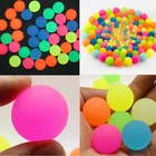 Светящийся эластичный шар, 5 шт., детская игрушка, мяч для прыжков и жонглирования, игрушка для декомпрессии, игрушка-фиджет для детей и взрослых