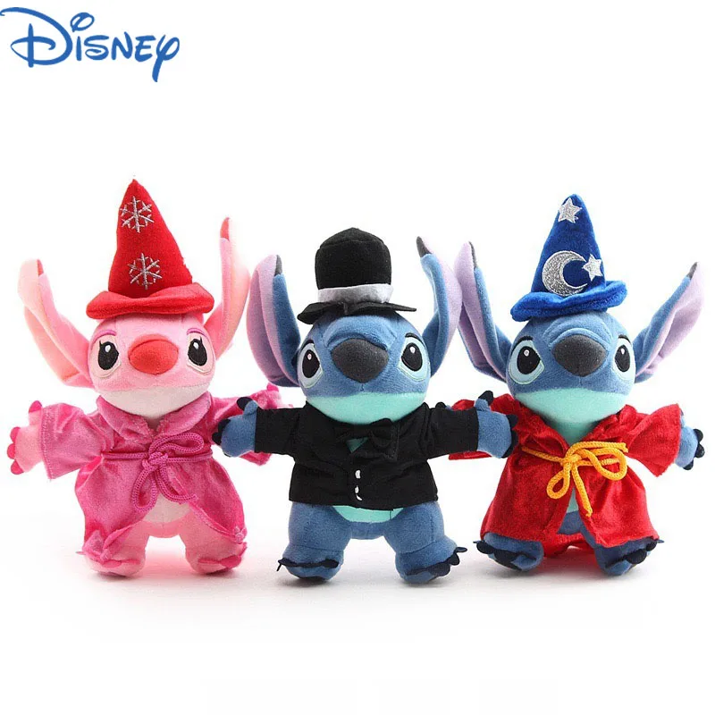 

22-25cm Disney cute Stitch Plush Doll Toy Hot Movie Lilo and Stitch Kawaii Stuffed Doll Toy Soft Toy Great Gift For Children