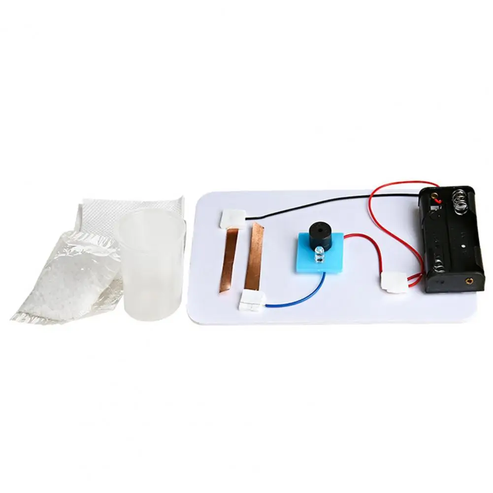 

DIY Rain Alarm Model Self-assembling Science Principle Plastic Educational Physical Experiment Toy Kit for Children