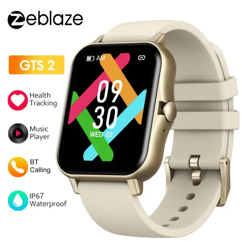 

Смарт-часы Zeblaze GTS 2, IP67, с пульсометром и тонометром