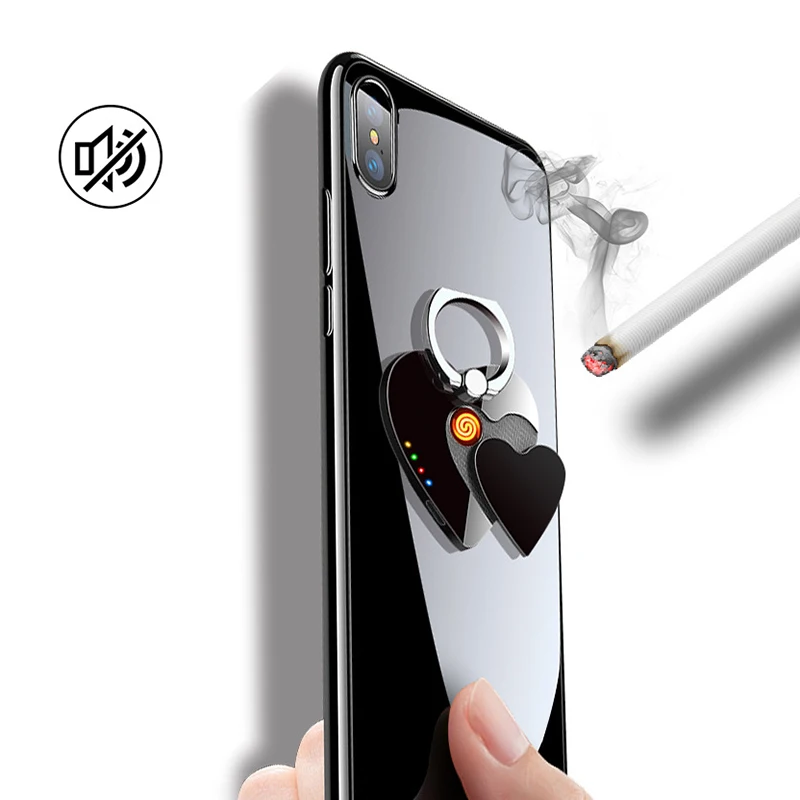 Брелок Ligther lOVE style для портативного телефона USB Электронная перезаряжаемая