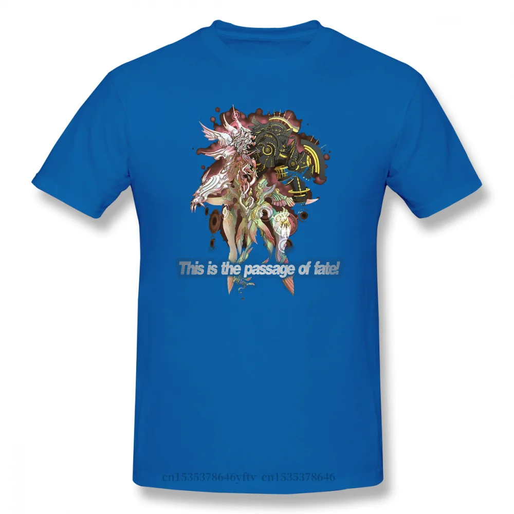 

2021 Leisure Fashion cotton T-shirt Zanza Black Xenoblade Chronicles Nopon Shulk Monado Game Homme Pure Oversized Short Sleeve