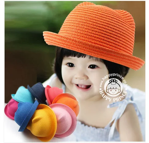 

Новинка 2013 шапка Han Edition японская женская летняя шляпа милые кошачььи ушки соломенные шляпы оптовая продажа Солнцезащитная шляпа