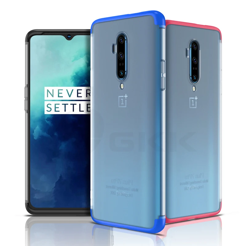 GKK Original Fundas For Oneplus 7 7T Pro Case Shockproof Full Protection Translucent Back Matte Cover Coque | Мобильные телефоны и