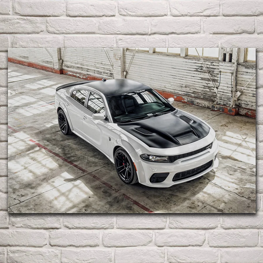 

Крутое зарядное устройство srt hellcat спортивный автомобиль на заказ автомобиль художественные тканевые плакаты на стену картина домашнее Иск...