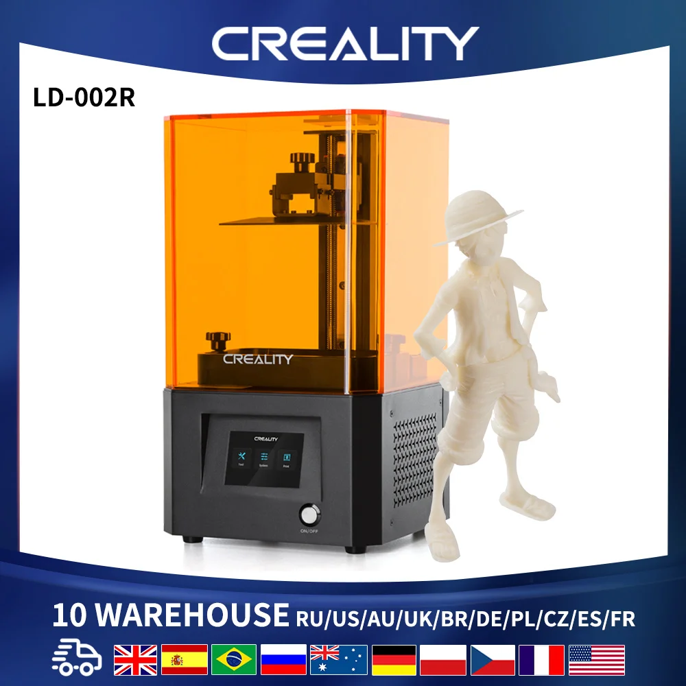CREALITY LD 002R LCD Смола 3D принтер высокая цена система фильтрации воздуха автономная