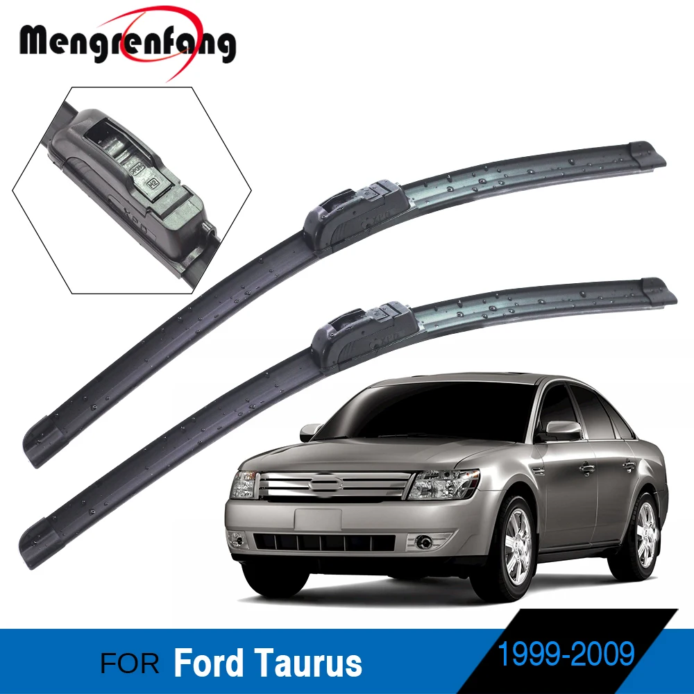 

Для Ford aurus 1999-2009 автомобильные передние щетки стеклоочистителя ветрового стекла авто мягкие резиновые щетки стеклоочистителя Tab & J крюк рыч...