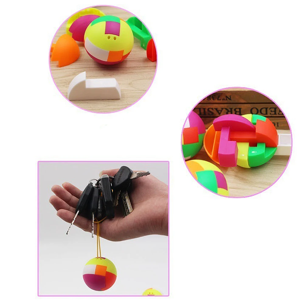 

Puzzle Assembling Ball Education Toy Gift Plastic Mini Ball Puzzle Toy