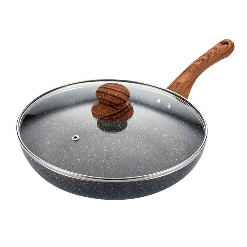 Сковорода с антипригарным покрытием Бытовая кастрюля меньше дыма стейк омлетный