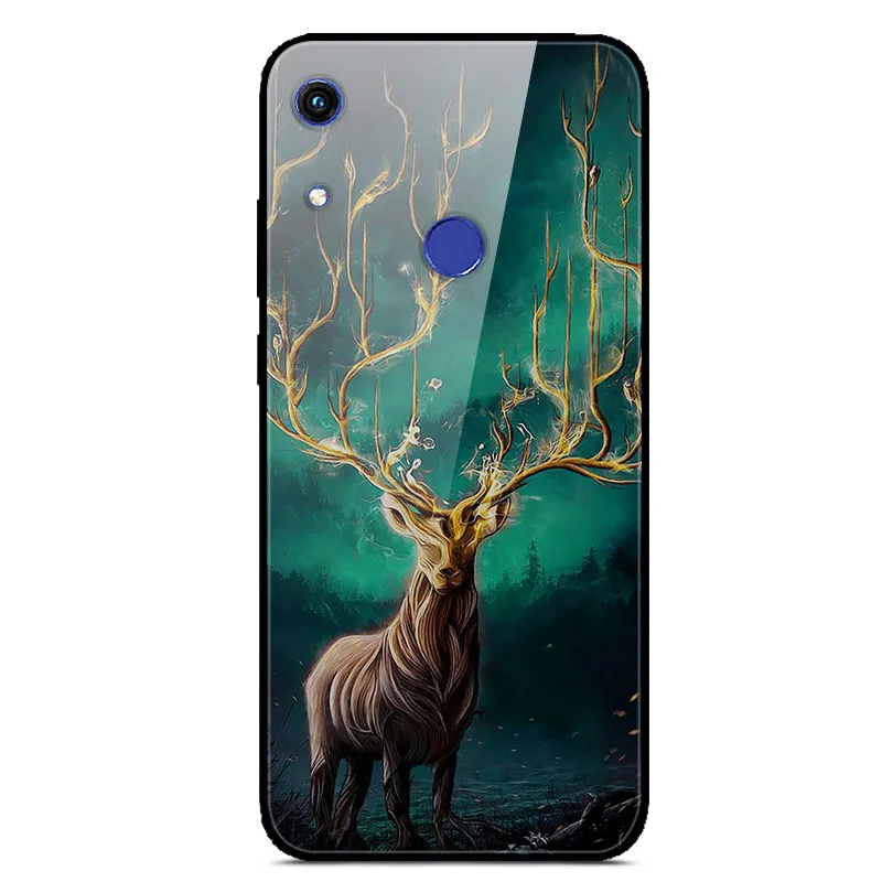 Чехол для huawei Honor 8A, чехол из закаленного стекла, мягкий бампер с принтом, чехол для huawei Honor 8A Pro JAT-LX1 Honor 8A 8 A, чехол для телефона - Цвет: 28