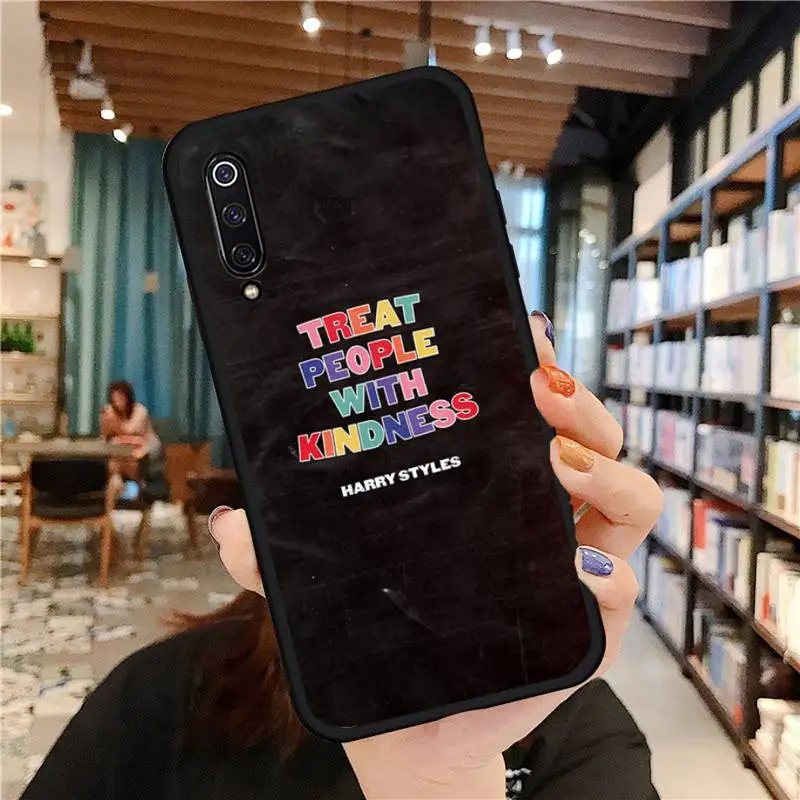 

harry styles Treat People With Kindness Phone Case For Xiaomi Redmi 7 9t 9se k20 mi8 max3 lite 9 note 8 9s 10 pro