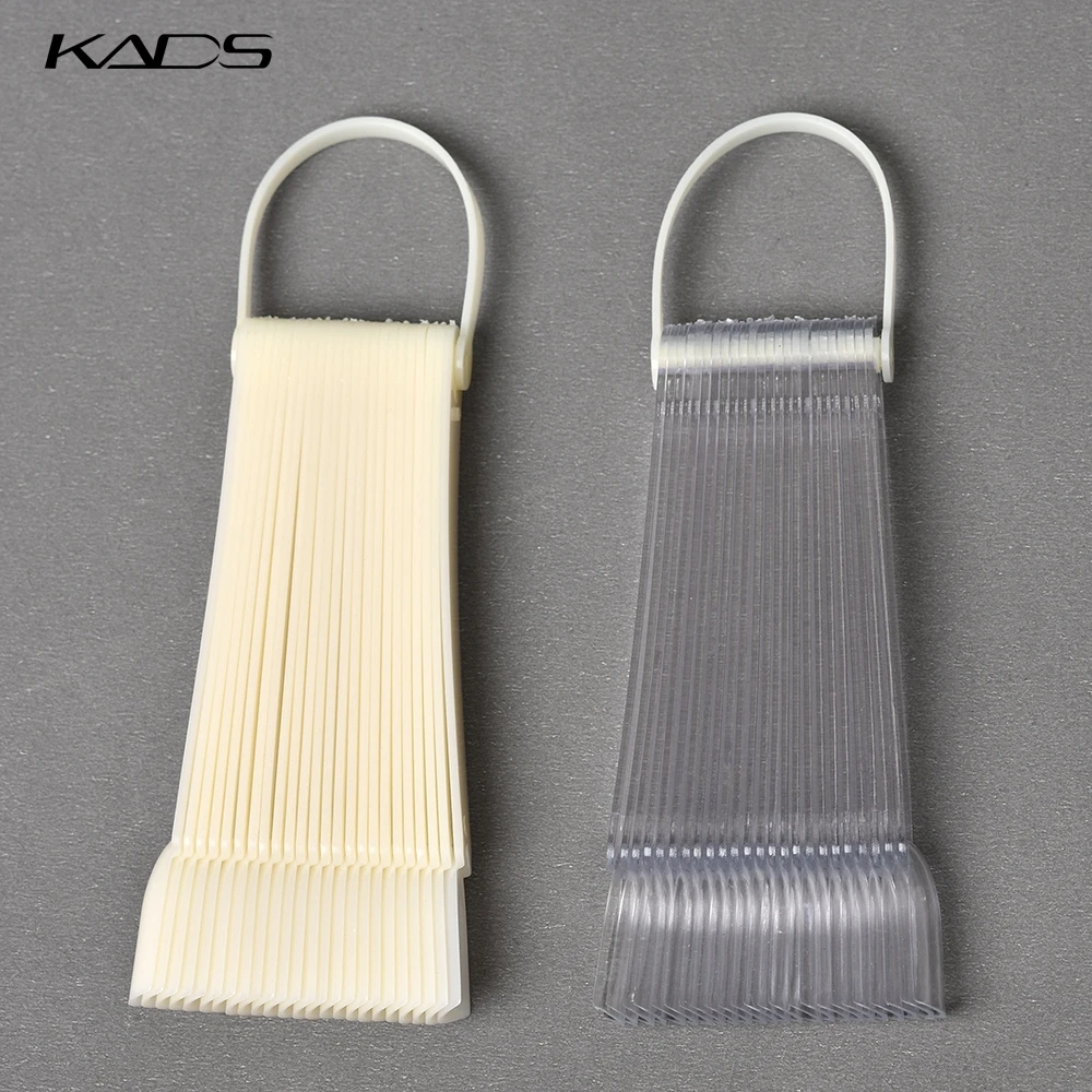KADS 32 Tips Fan-shaped Color Chart False Nail Nature Clear Art Display Practice Board Gel Polish Palette Tools | Красота и здоровье
