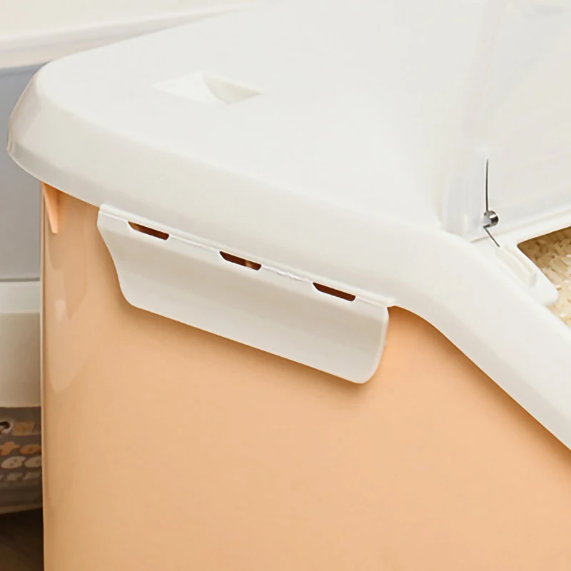 Rice Container Storage 10 KG/22 LBS Cereal Containers with BPA Free Plastic and Airtight Design |