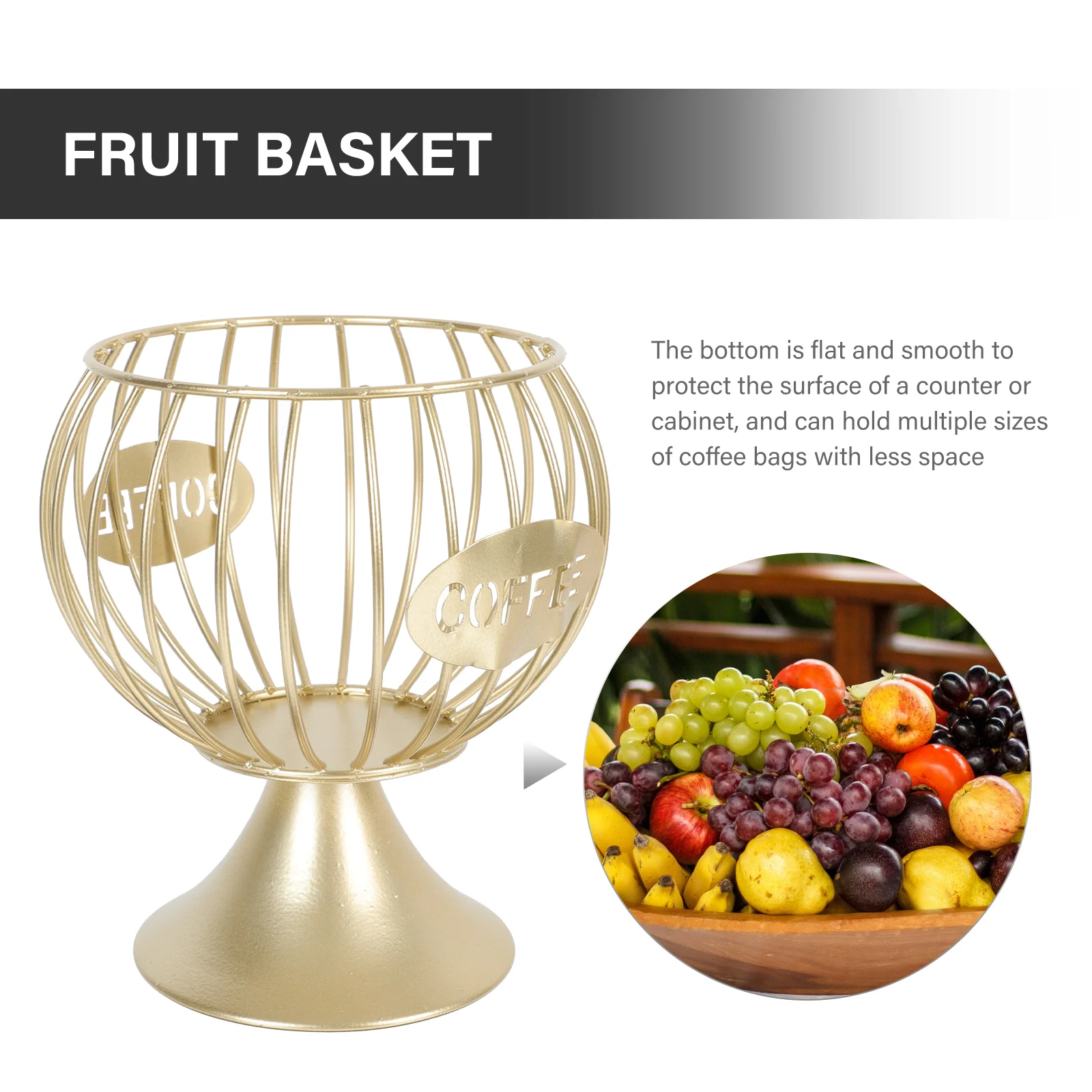 1 шт. Изысканная корзина для фруктов держатель хранения универсальная желе