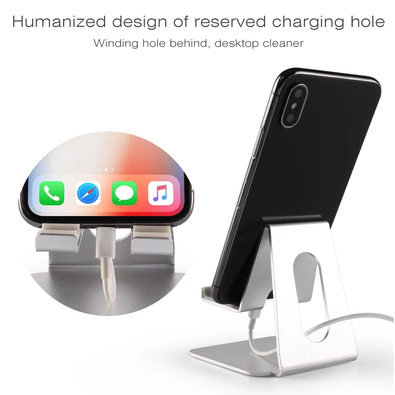 Настольная подставка для смартфонов и планшетов Xiaomi Mi Redmi Note Huawei iPhone 12 Samsung iPad Mini