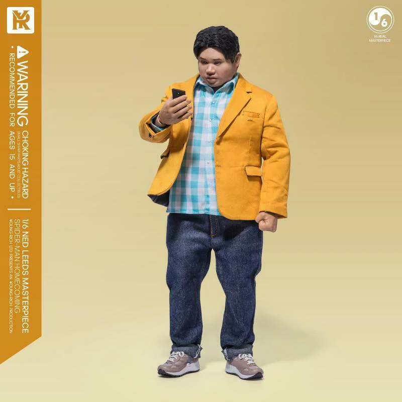 

YR009 1/6 Scale Full Set High School Buddy Fatty Ned 12" Action Figure Model for Fans Collection Holiday Gifts